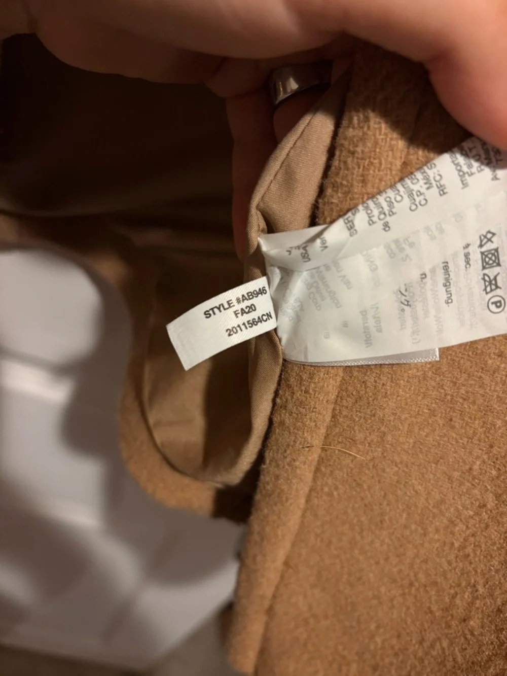J. Crew Women's Camel City Coat - Picture 6 of 8